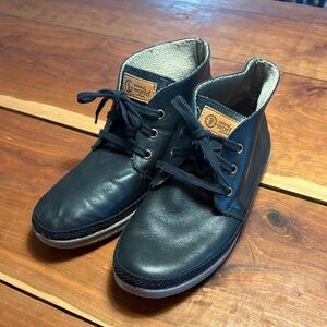Natural World Eco-Friendly Leather Boots – Size 38 (US 7–7.5) – Made in Spain 🌿